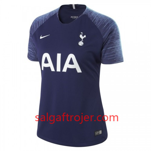Tottenham Hotspur Fodboldtrøjer Dame Udebanesæt 2018/19 Kort ærmer Tottenham Hotspur Fodboldtrøjer Dame Udebanesæt 2018/19 Kort ærmer